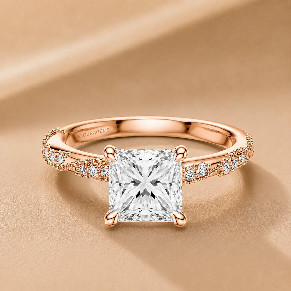 Classic Engagement Ring with Modern Luxury and Refined Beauty