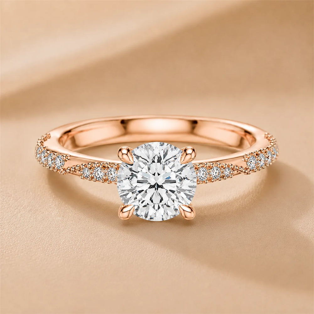 Classic Engagement Ring with Modern Luxury and Refined Beauty
