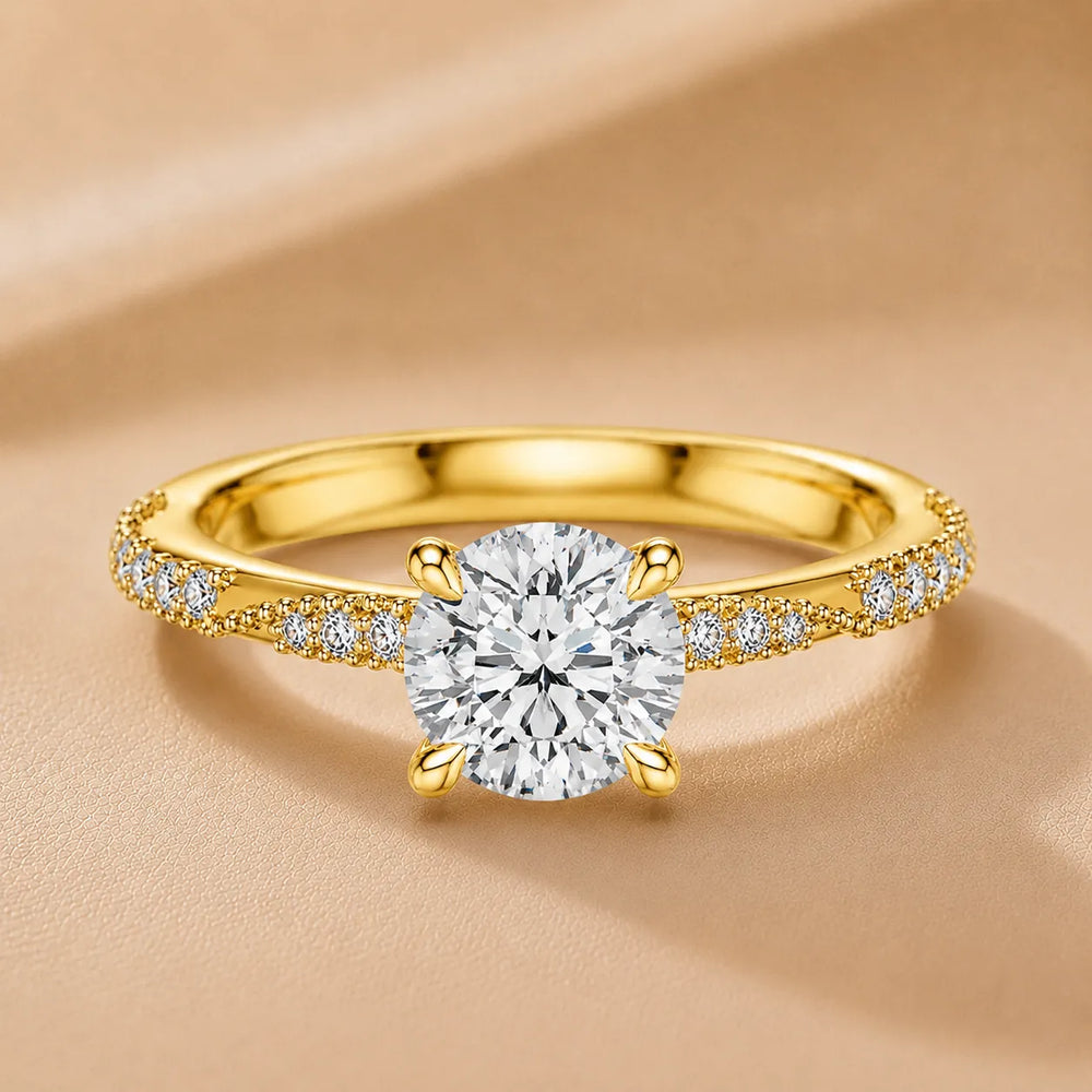 Classic Engagement Ring with Modern Luxury and Refined Beauty