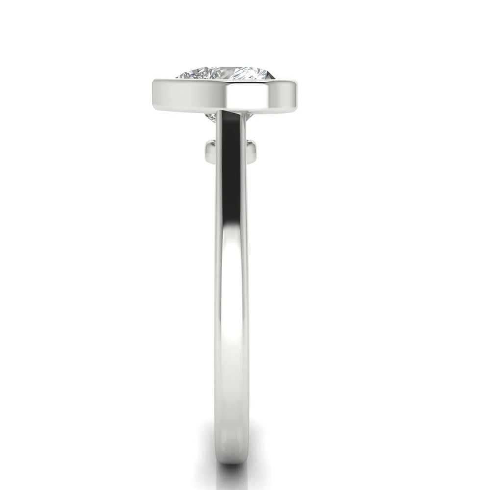 Romantic Halo Solitaire Ring