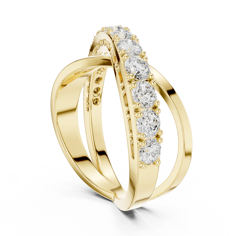 Symphony of Light Diamond Ring