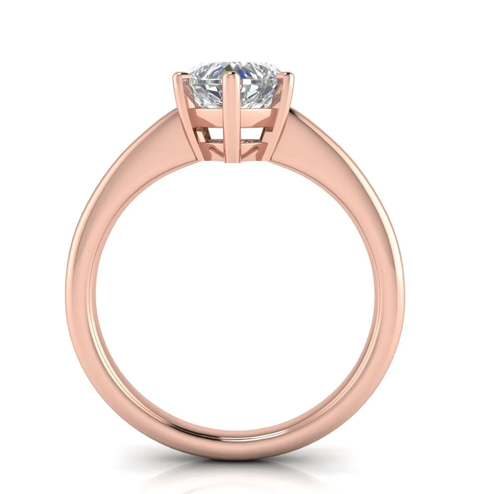 Elegant Solitaire Ring with Classic Prong Setting