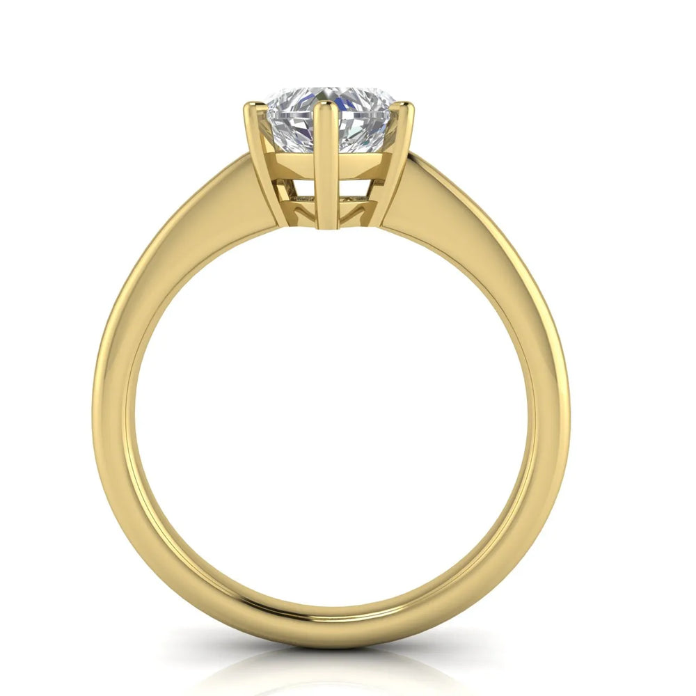 Elegant Solitaire Ring with Classic Prong Setting