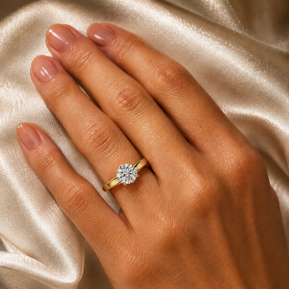 Classic Solitaire Engagement Ring