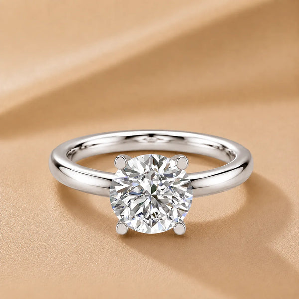 Elegant Solitaire Ring with Timeless Appeal