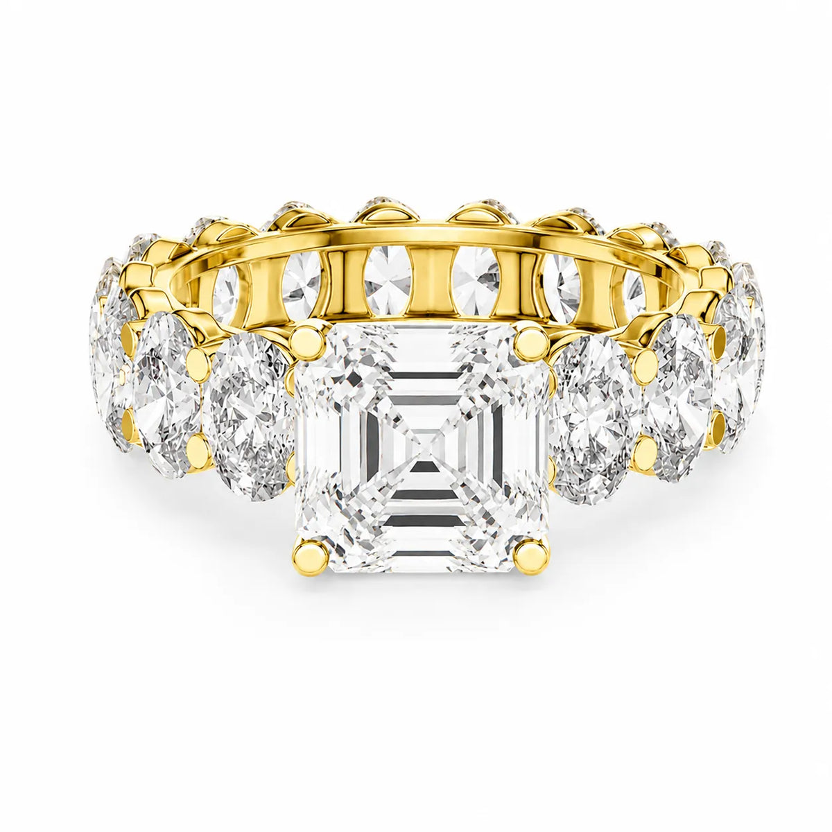 The Everlasting Grace Ring with Oval Diamond