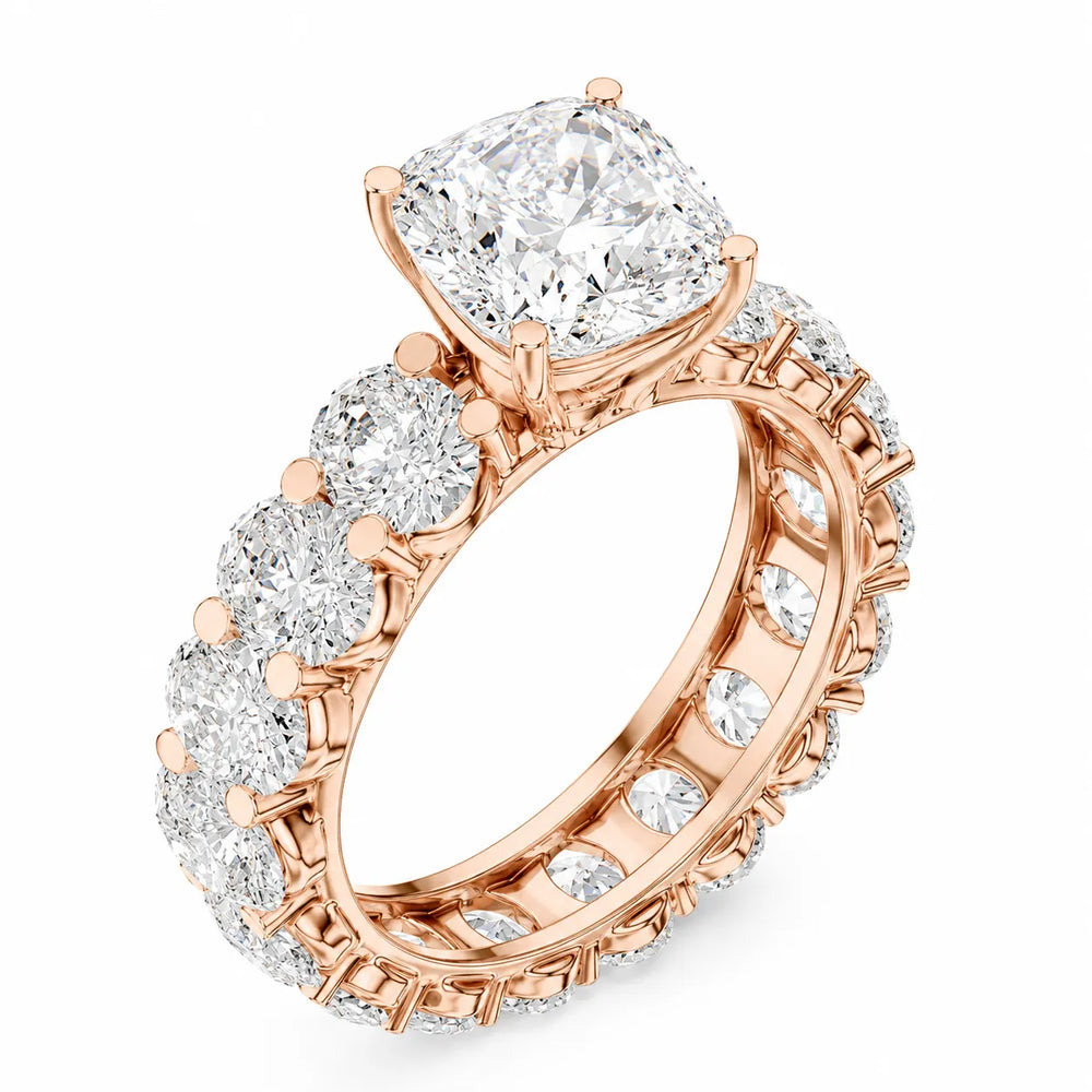 The Everlasting Grace Ring with Oval Diamond