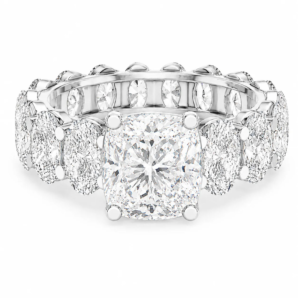 The Everlasting Grace Ring with Oval Diamond