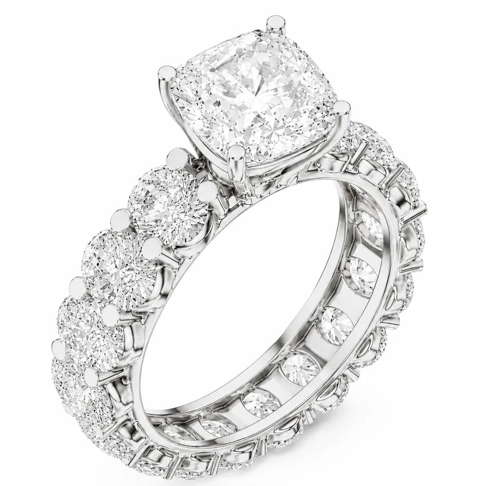 The Everlasting Grace Ring with Oval Diamond