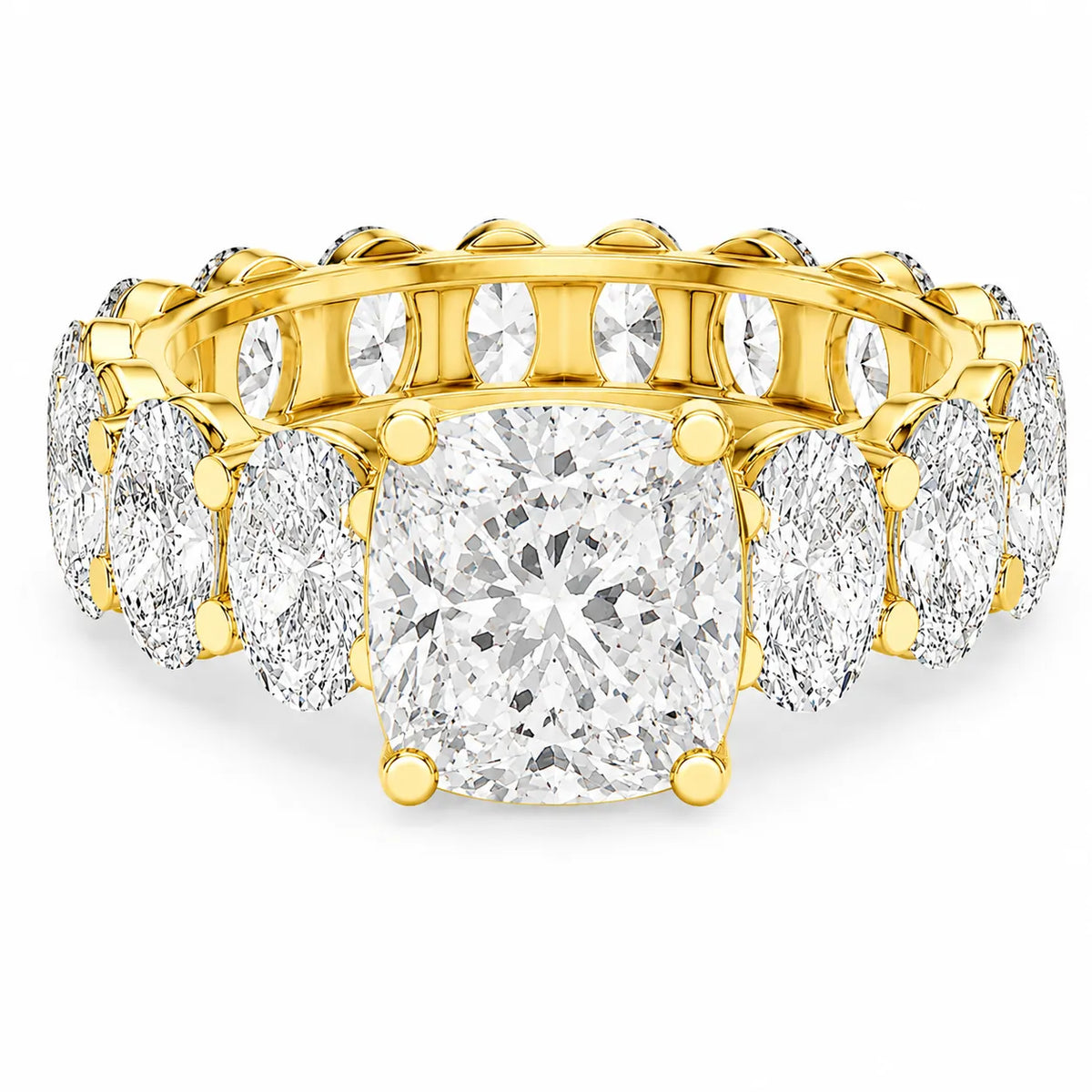 The Everlasting Grace Ring with Oval Diamond