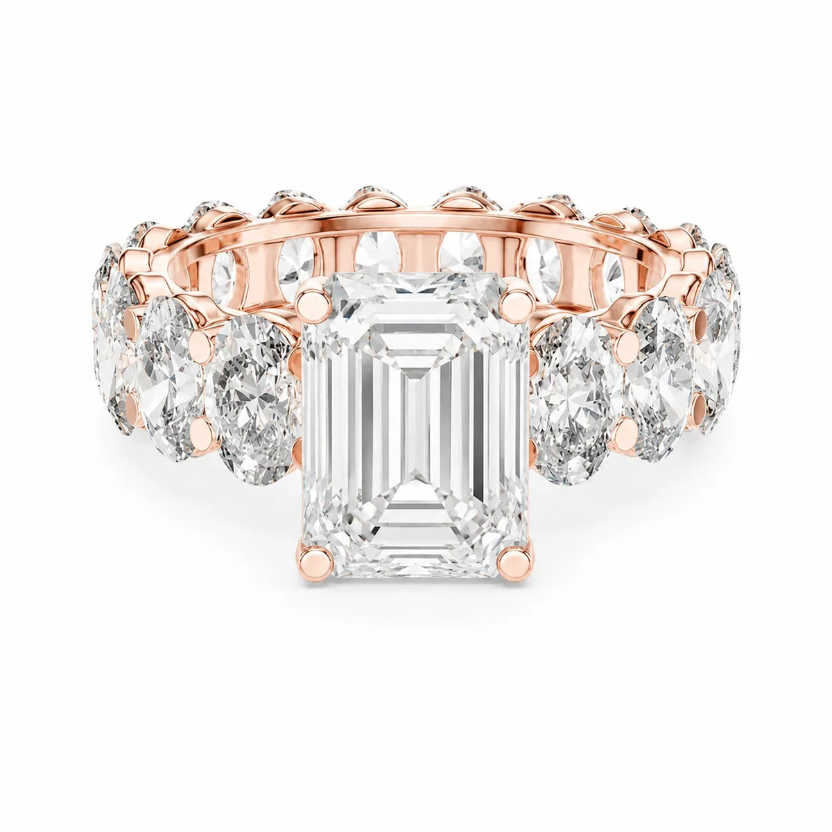The Everlasting Grace Ring with Oval Diamond