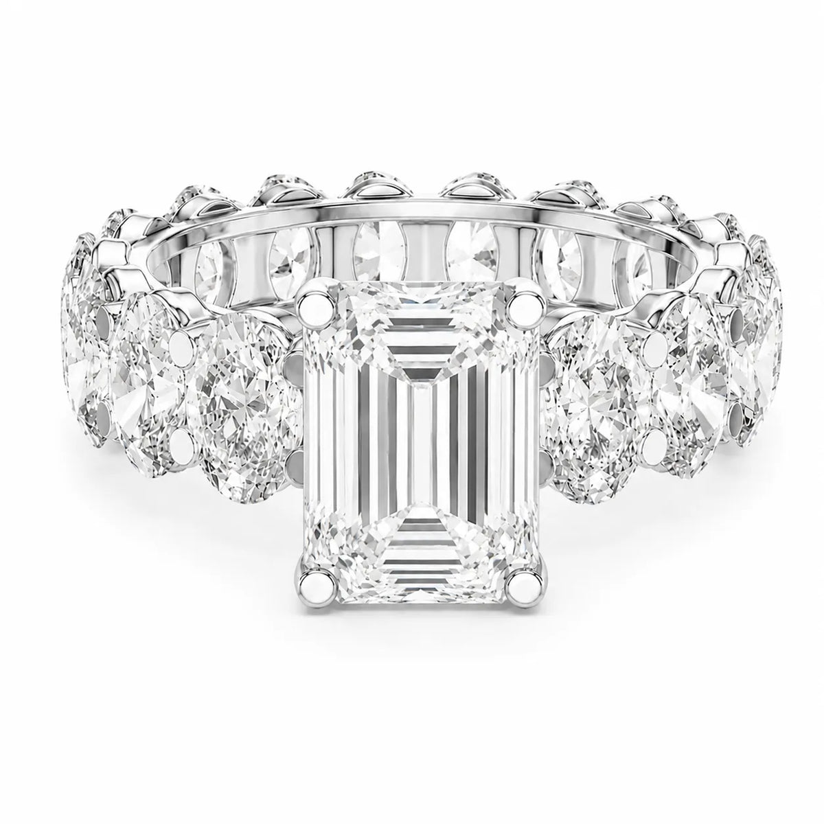 The Everlasting Grace Ring with Oval Diamond