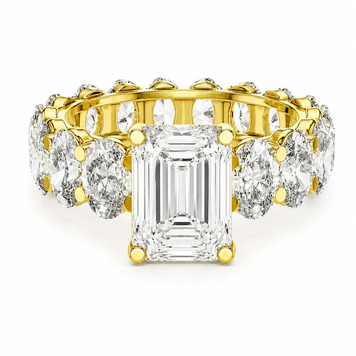 The Everlasting Grace Ring with Oval Diamond