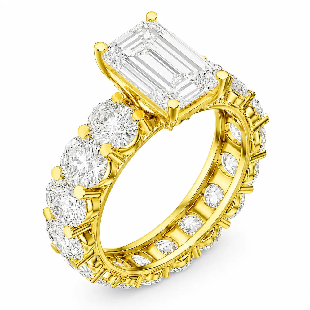 The Everlasting Grace Ring with Oval Diamond