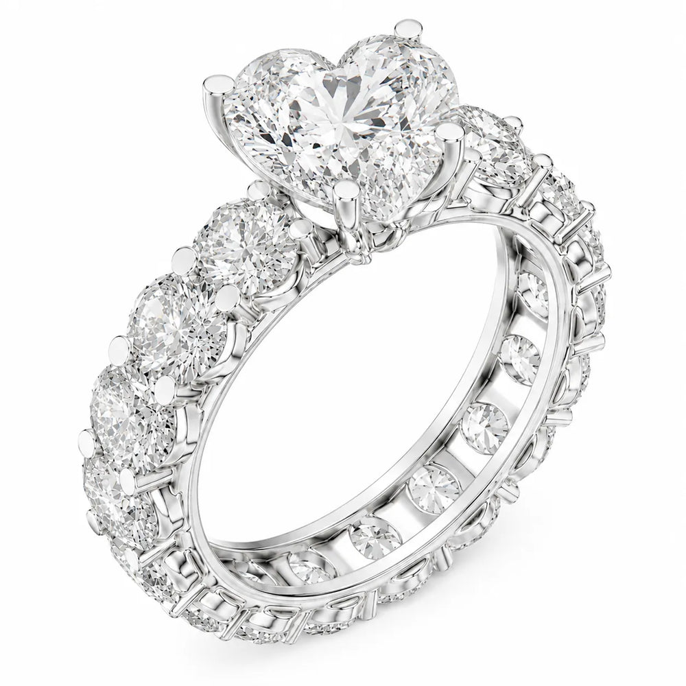 The Everlasting Grace Ring with Oval Diamond