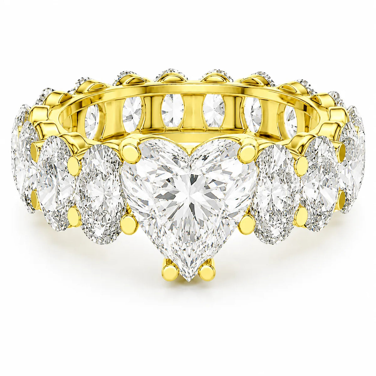 The Everlasting Grace Ring with Oval Diamond