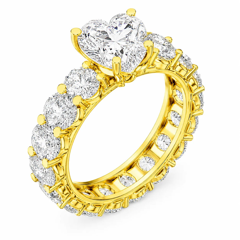 The Everlasting Grace Ring with Oval Diamond