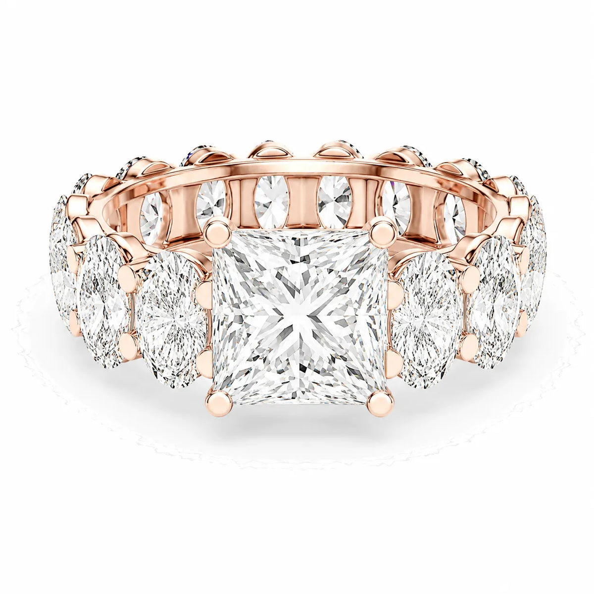 The Everlasting Grace Ring with Oval Diamond