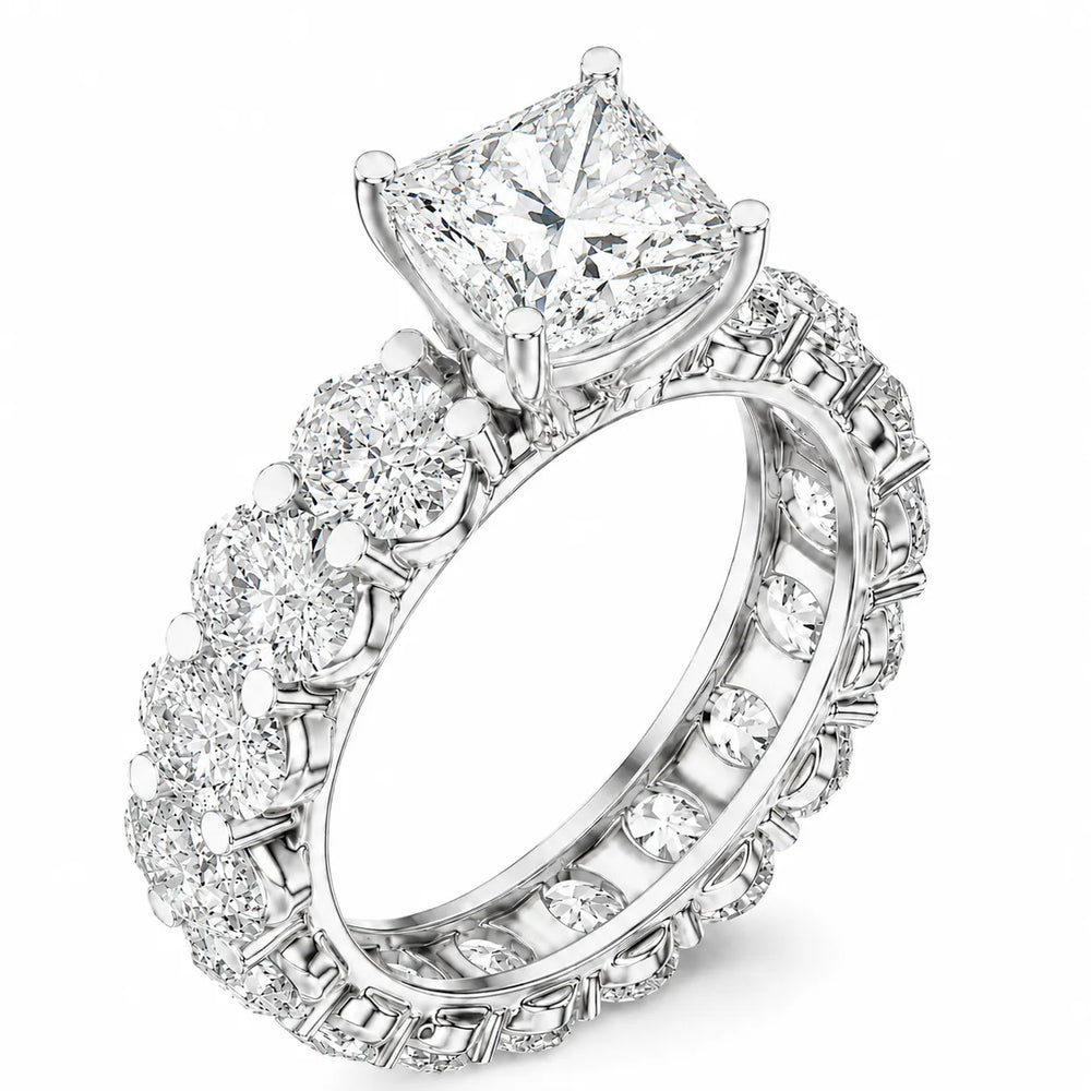 The Everlasting Grace Ring with Oval Diamond
