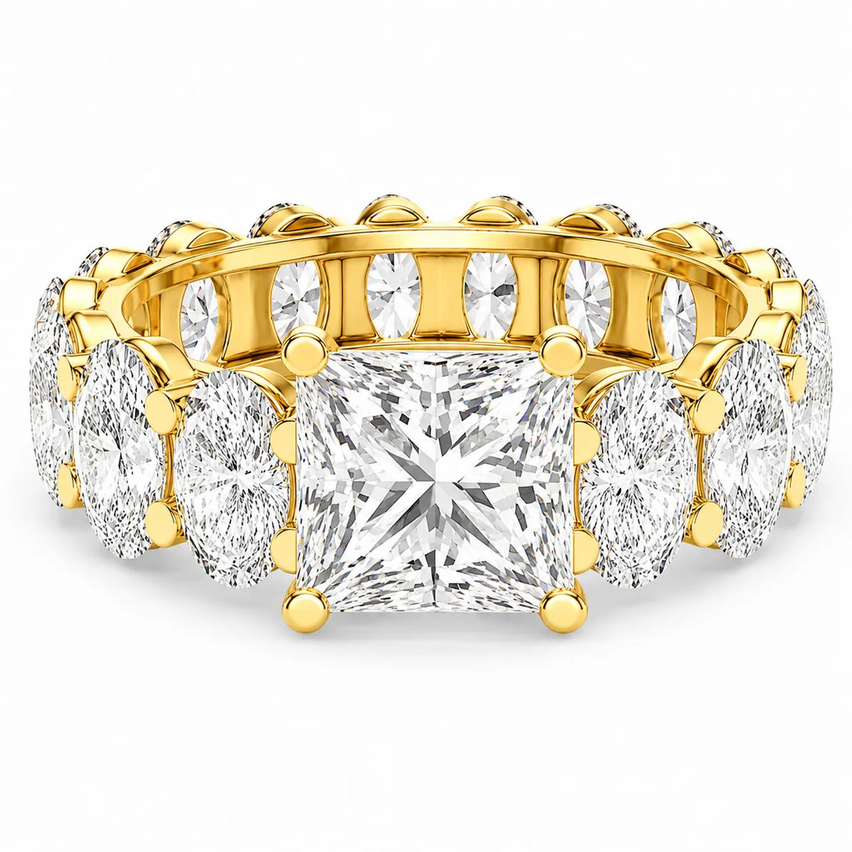 The Everlasting Grace Ring with Oval Diamond