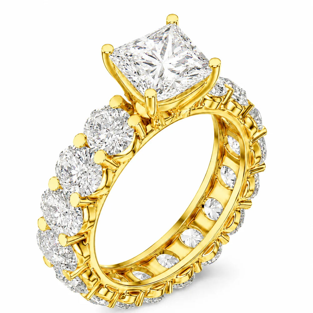 The Everlasting Grace Ring with Oval Diamond