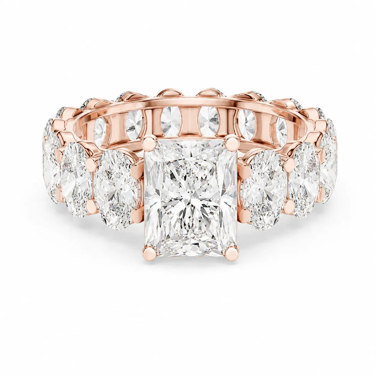 The Everlasting Grace Ring with Oval Diamond
