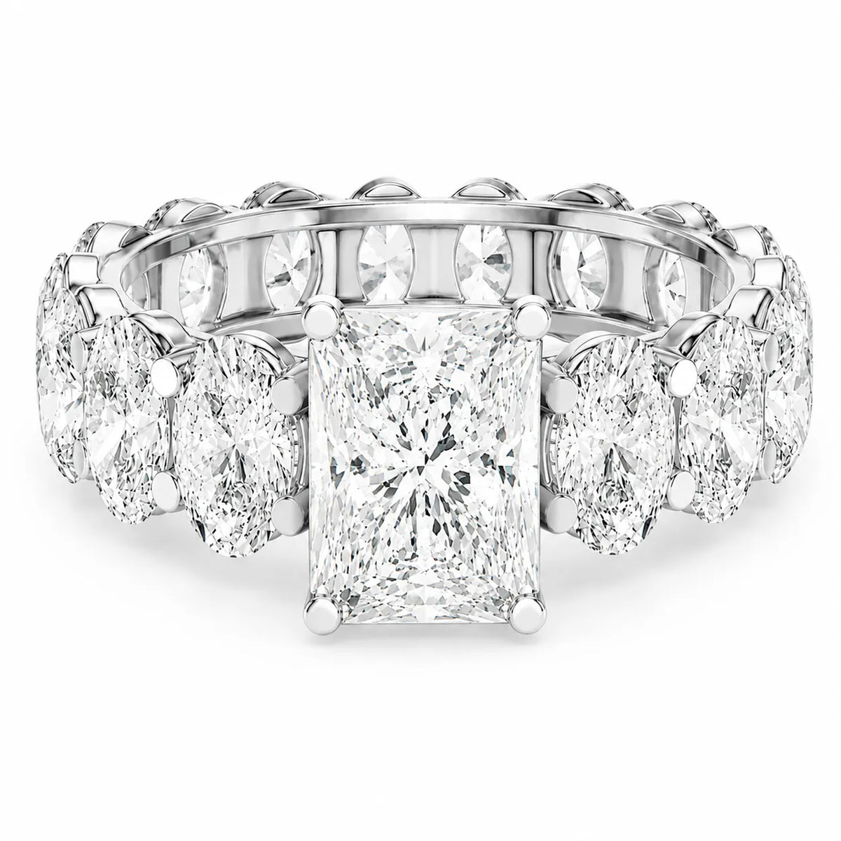 The Everlasting Grace Ring with Oval Diamond
