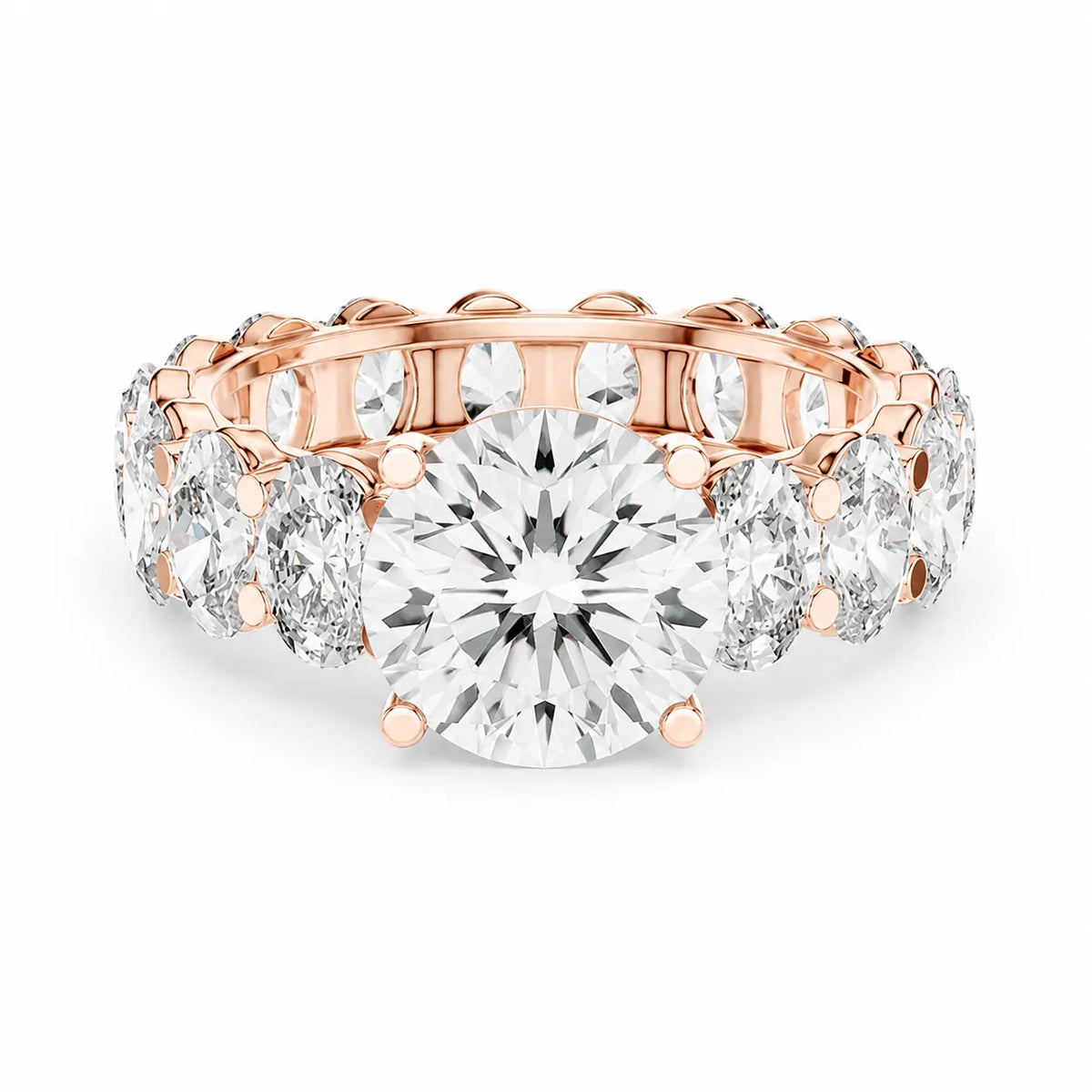 The Everlasting Grace Ring with Oval Diamond