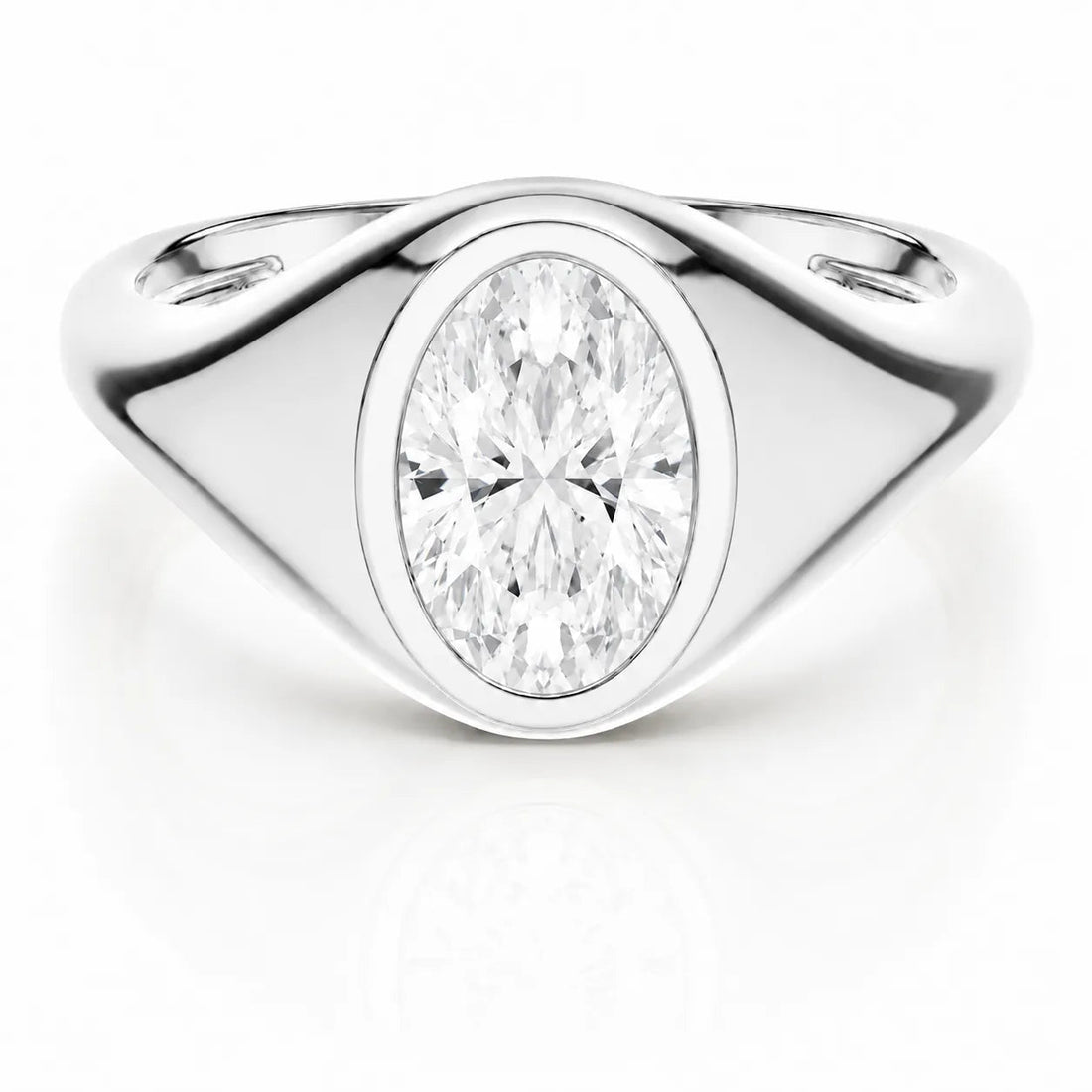 The Modern Heirloom Ring – (925 Sterling Silver) – Round (925 Sterling Silver)