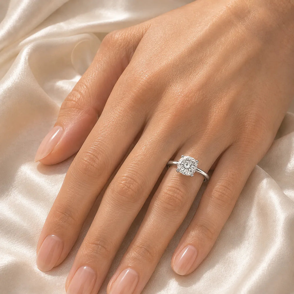Timeless Solitaire Engagement Ring