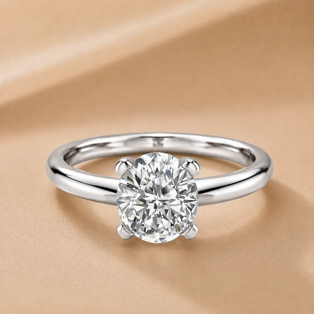 Timeless Solitaire Engagement Ring