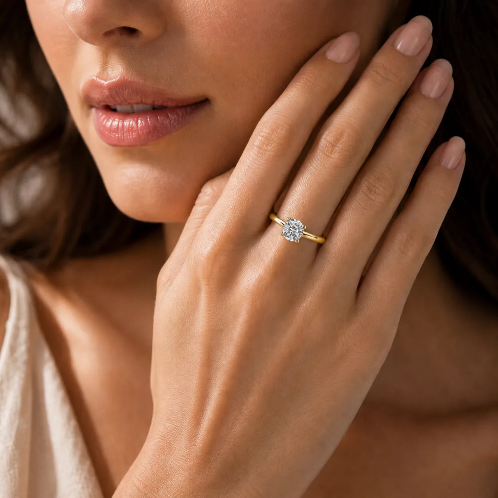 Timeless Solitaire Engagement Ring