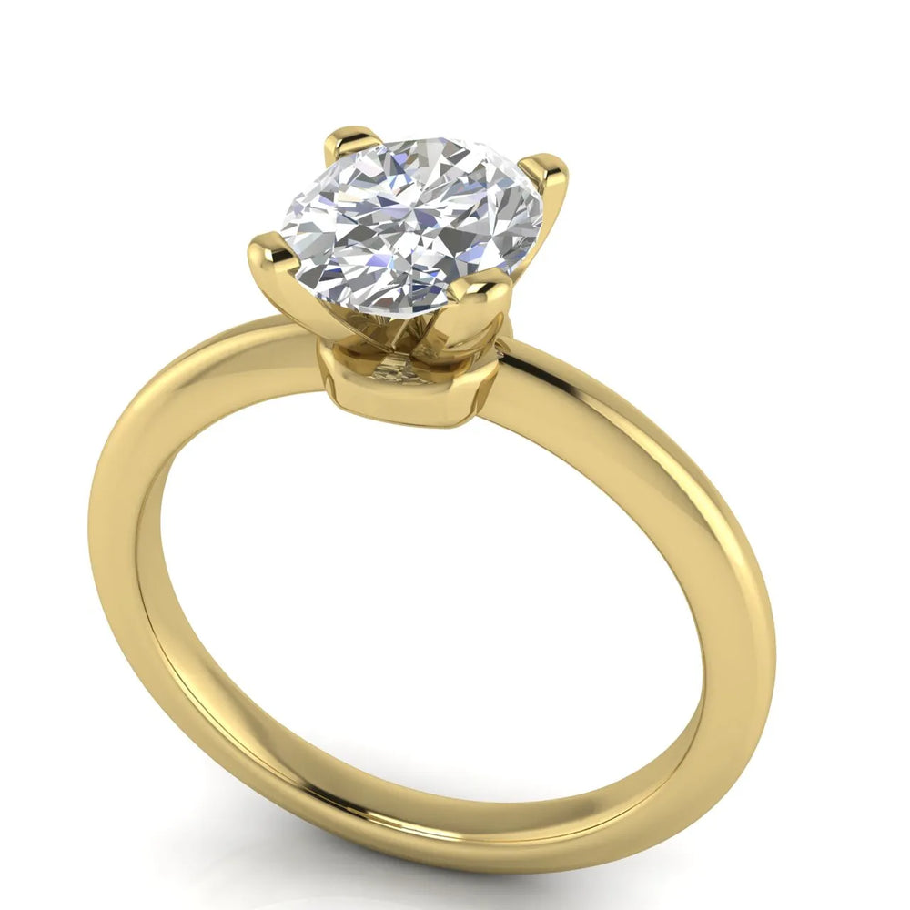 Timeless Solitaire Engagement Ring