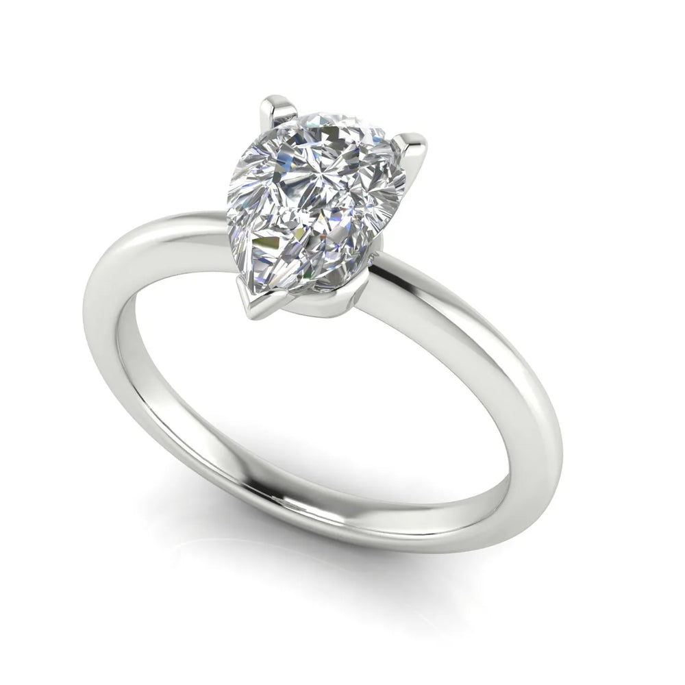 Timeless Solitaire Engagement Ring