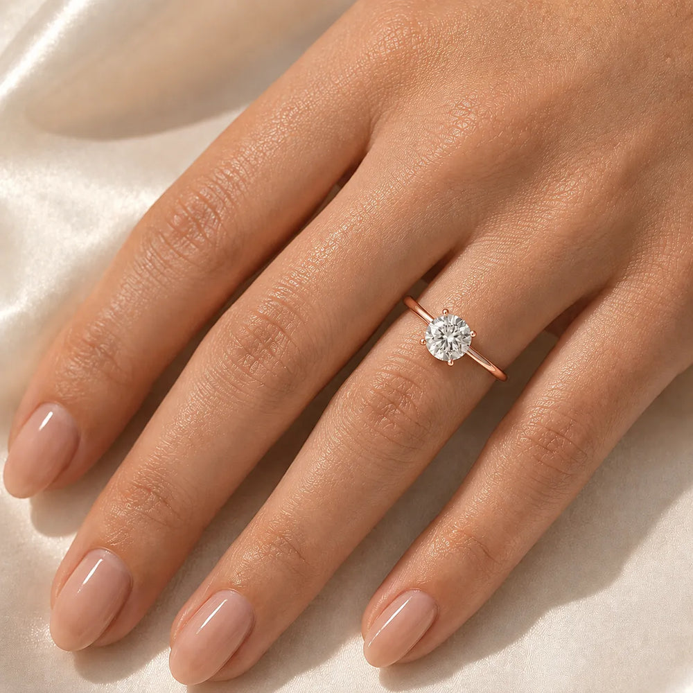 Timeless Solitaire Engagement Ring