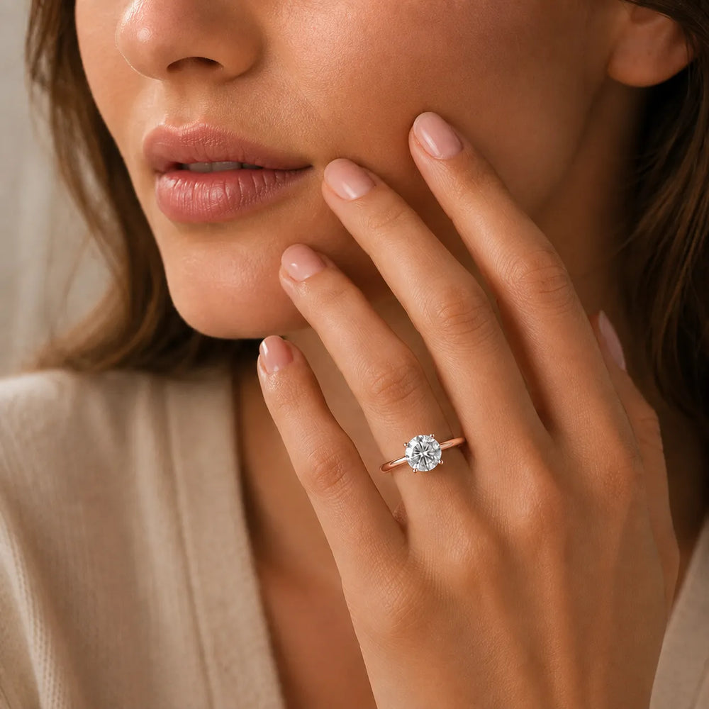 Timeless Solitaire Engagement Ring
