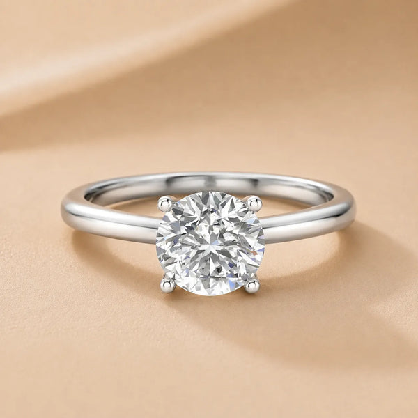 Timeless Solitaire Engagement Ring