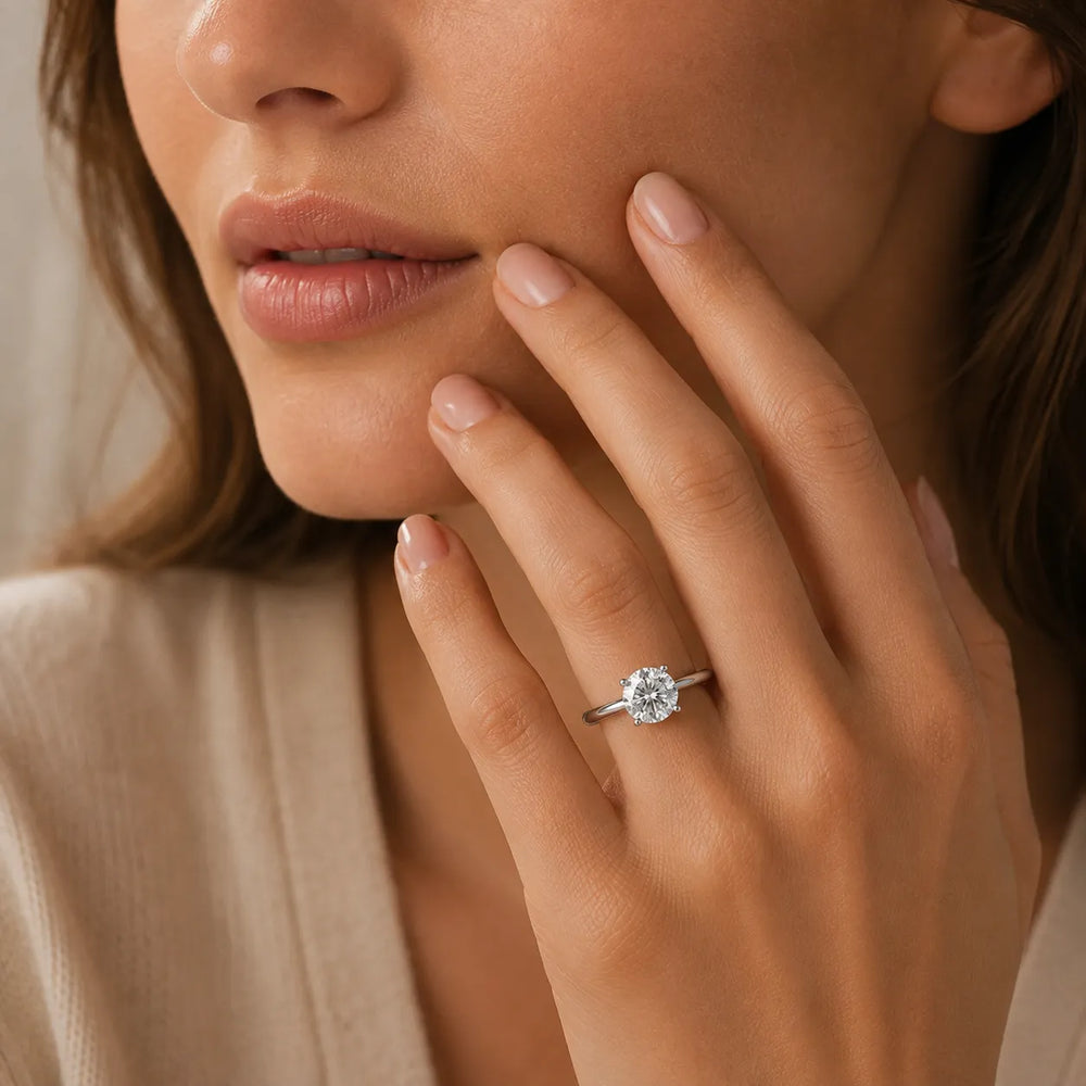 Timeless Solitaire Engagement Ring