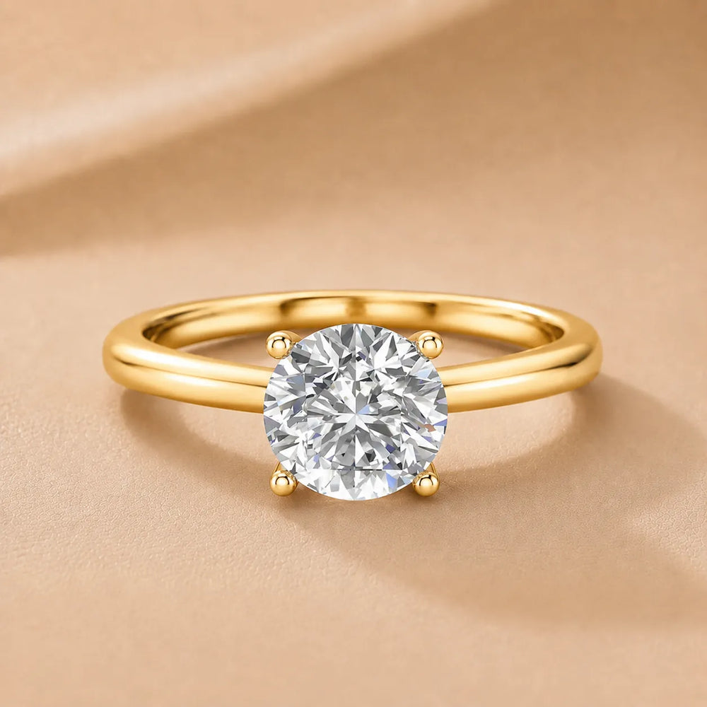 Timeless Solitaire Engagement Ring