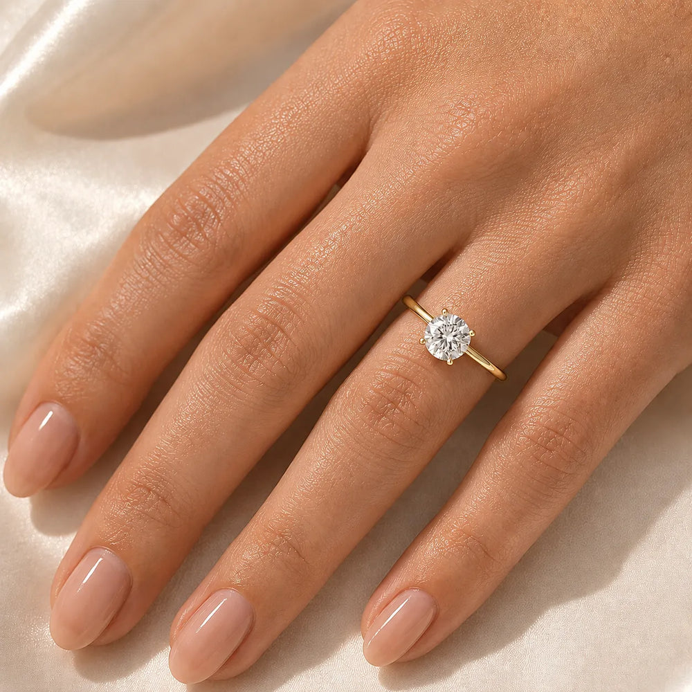 Timeless Solitaire Engagement Ring