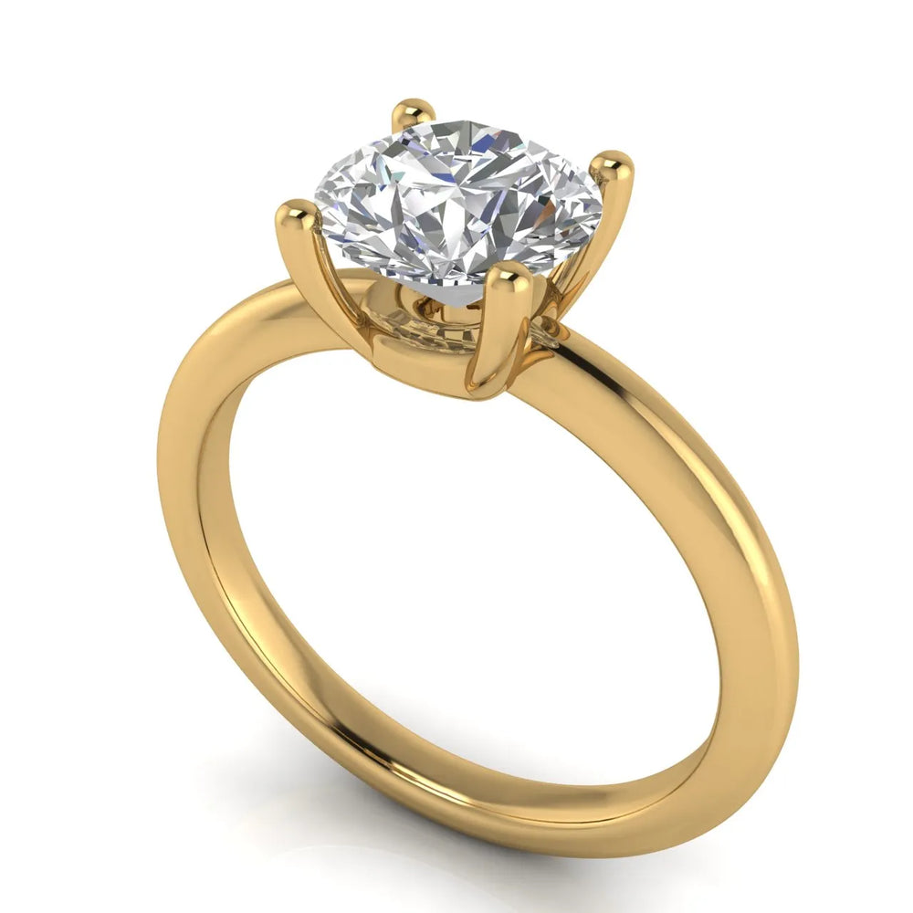 Timeless Solitaire Engagement Ring