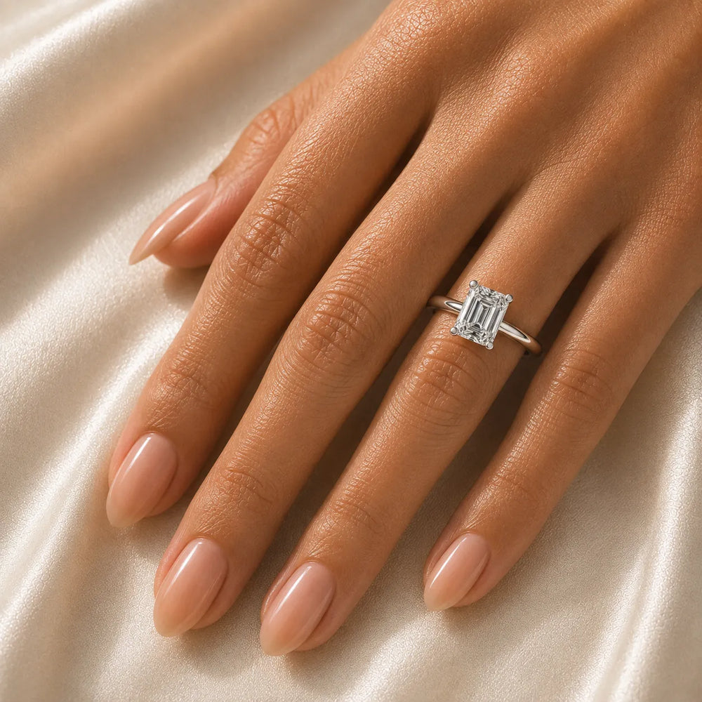 Elegant Solitaire Ring with Timeless Appeal