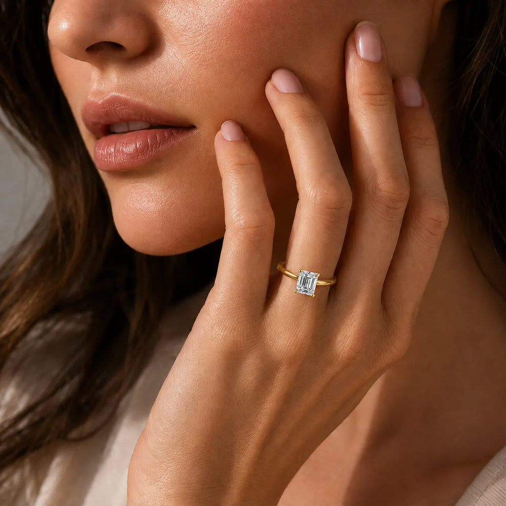 Elegant Solitaire Ring with Timeless Appeal