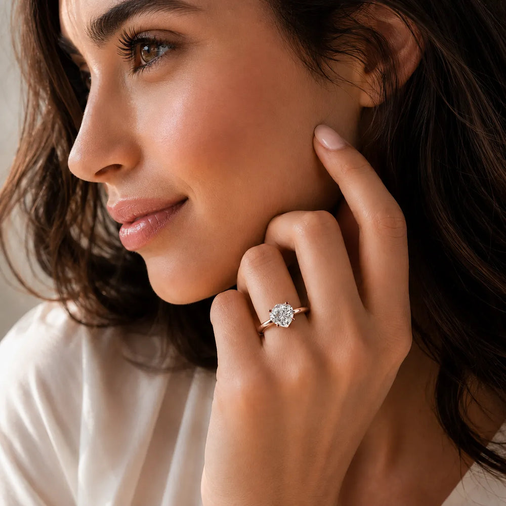 Elegant Solitaire Ring with Timeless Appeal