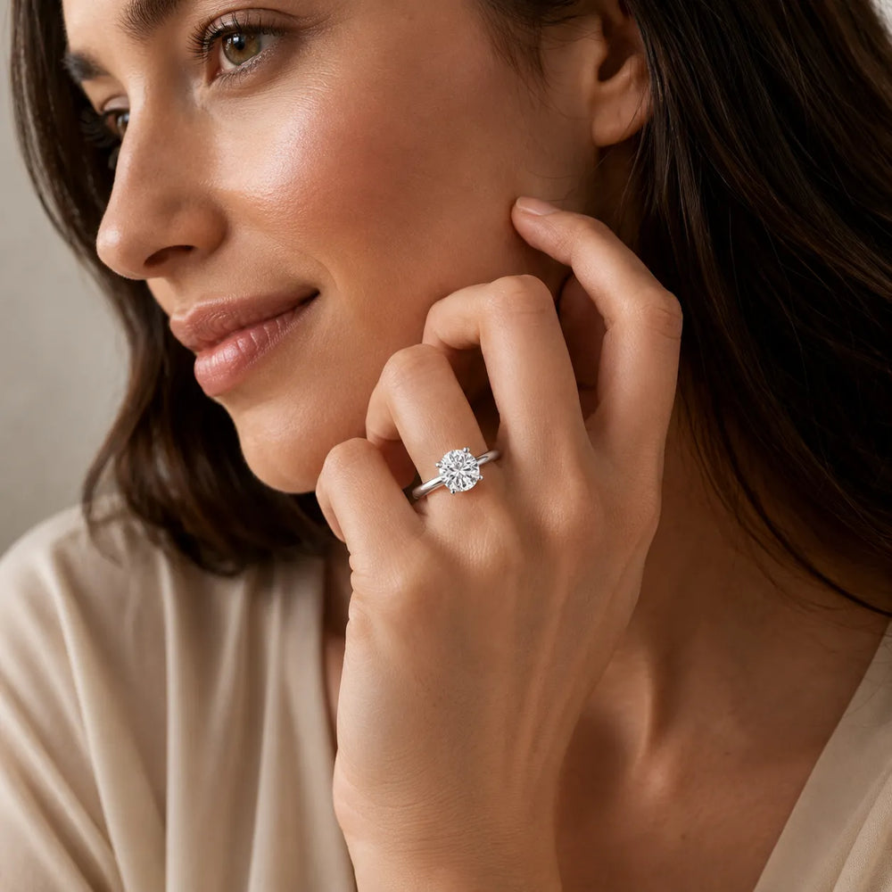 Elegant Solitaire Ring with Timeless Appeal