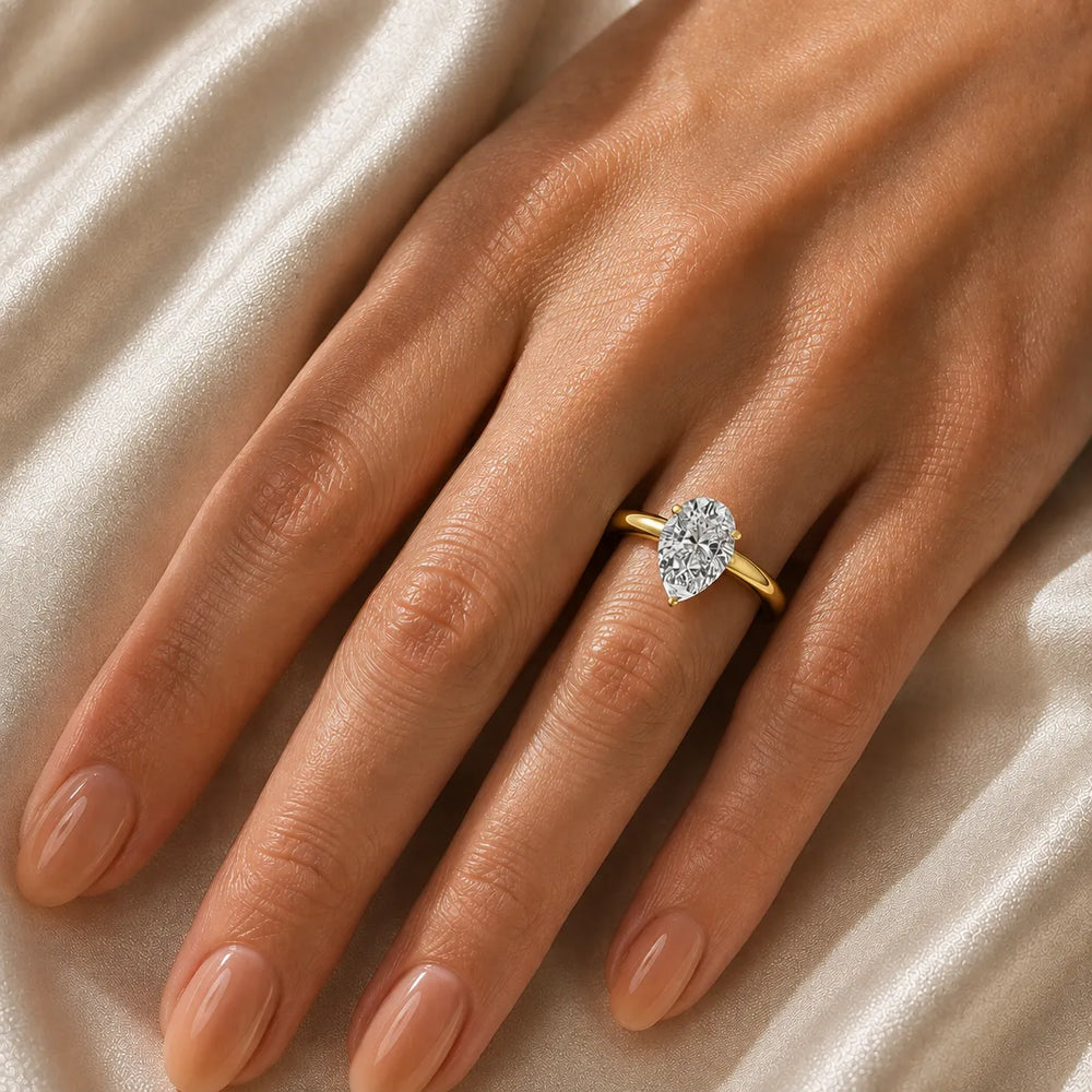 Elegant Solitaire Ring with Timeless Appeal