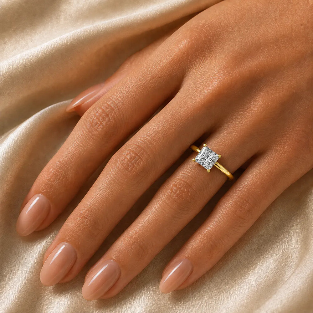 Elegant Solitaire Ring with Timeless Appeal