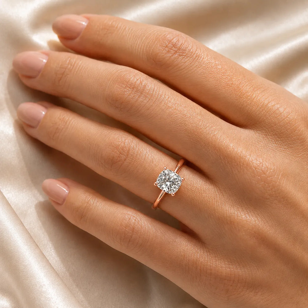 Timeless Four-Prong Solitaire Ring