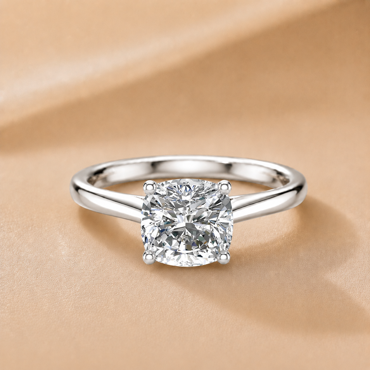 Timeless Four-Prong Solitaire Ring
