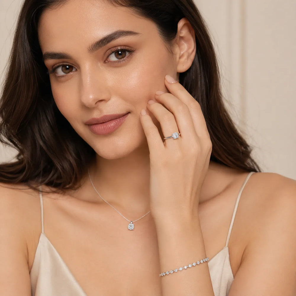 Timeless Four-Prong Solitaire Ring